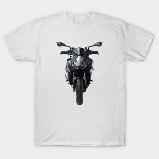 Z H2 Bike Front View Illustration T-Shirt